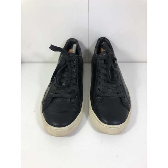 Bruno Magli Leather Round Toe Lace-Up Shoes Black Mens US 10 Bruno Magli Cilo Shoes Mens Size 10 Black Leather Lace Up  main image 2